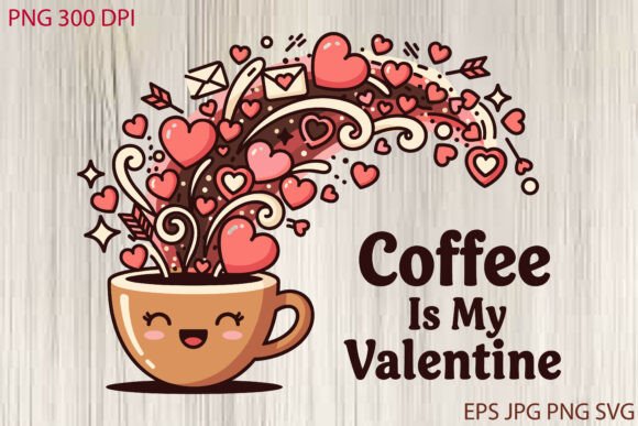Coffee is My Valentine TShirt Design Review