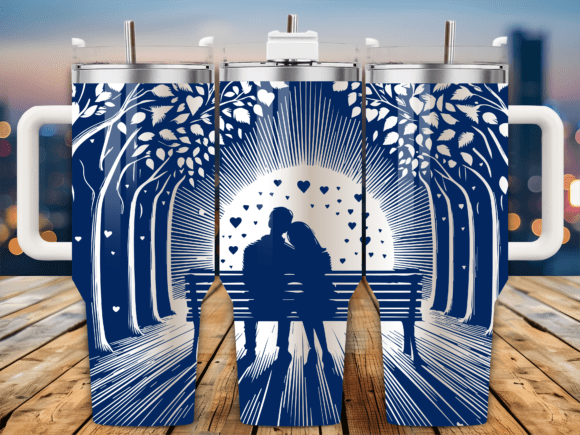 Couple Under Night Trees Laser Tumbler Review