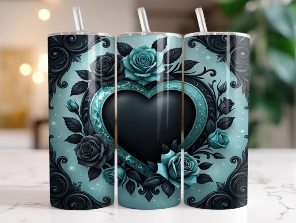 Dark Floral Heart Tumbler Sublimation: A Designer's Real-World Review