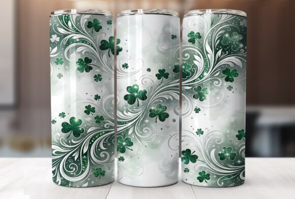 Glitter Clover St Patricks Day Tumbler Review