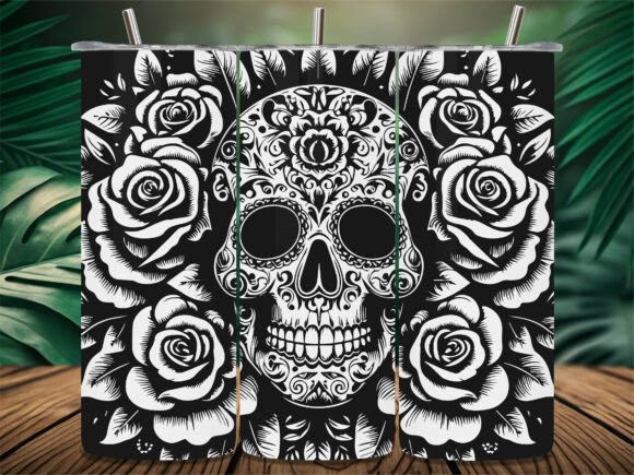Ornate Day of Dead Skull Tumbler Review