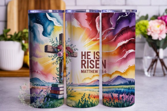 Risen Cross Floral 20oz Tumbler Wrap Review