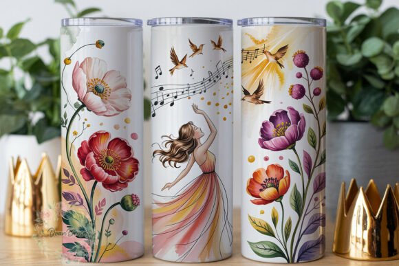 Soft Floral Scripture 20oz Tumbler Wrap Review