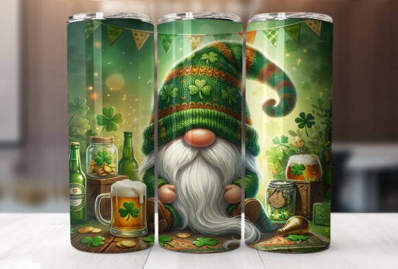 St. Patricks Gnome 20oz Tumbler Wrap Review
