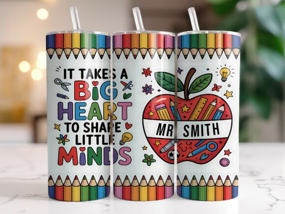 Teacher 20oz Sublimation Tumbler Wrap Review