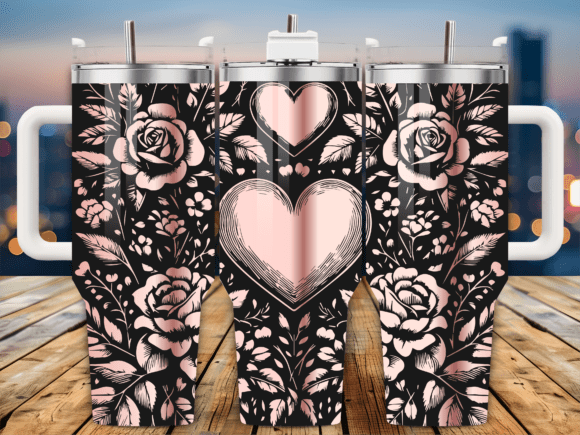 Valentines Day Roses Heart Laser Tumbler Review