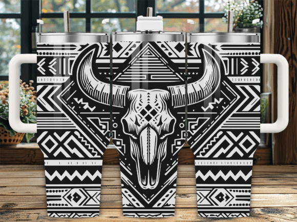 Western Cow Skull Boho PNG Review